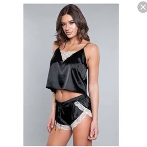 Bewicked lingerie cami and shorts set